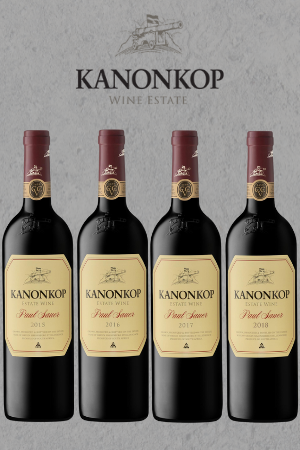 Lot 4 - Kanonkop Paul Sauer Vertical (2015 - 2018, 1 bottle of each)