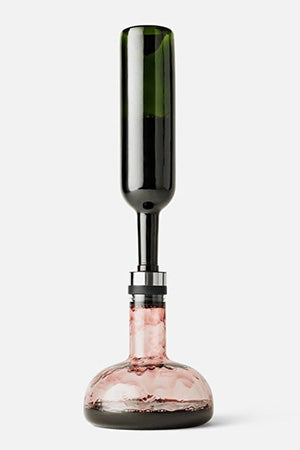 Menu Wine Breather Carafe, Original - Clear w. Steel Lid