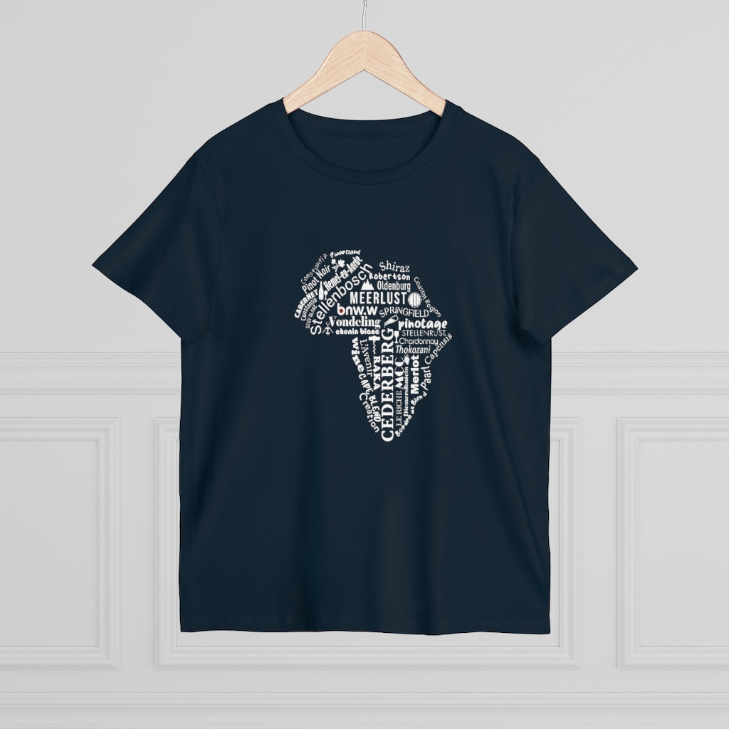 BNW.W Africa Women&#39;s Maple Tee - White Logo