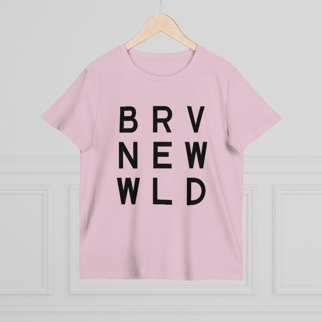Brave Women’s Maple Tee - Black Logo